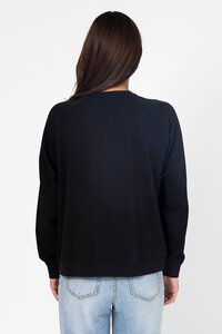 Stella + Gemma Leopard Cross Sweater