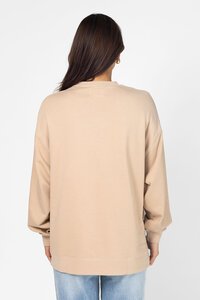 Stella + Gemma Sunday Leopard Logo Sweater