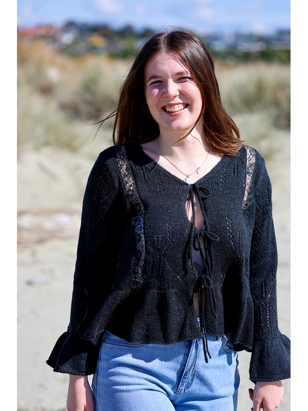 Joop + Gypsy Front Tie Boho Knit