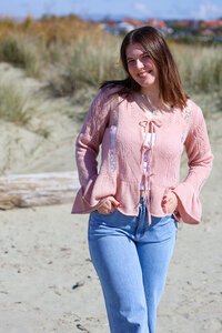 Joop + Gypsy Front Tie Boho Knit