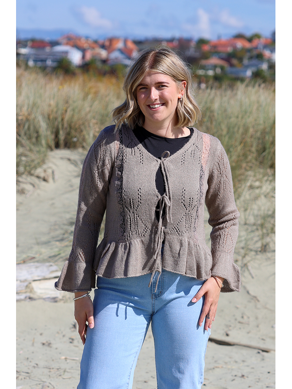 Joop + Gypsy Front Tie Boho Knit