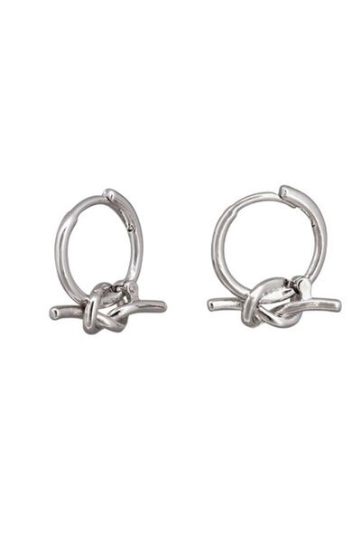 Tiger Tree Silver Knot Huggies-gift-guide-Hello Cyril.