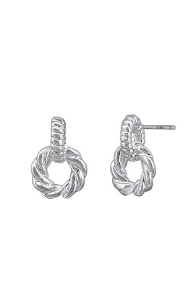 Tiger Tree Silver Bella Twist Earrings-gift-guide-Hello Cyril.