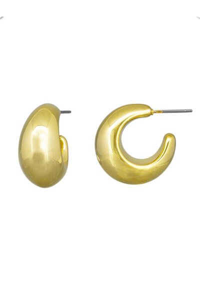 Tiger Tree Small Pulled Hoops-gift-guide-Hello Cyril.