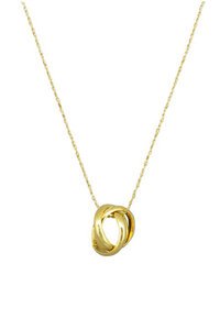 Tiger Tree Triple Ring Necklace