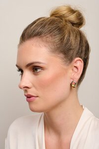 Tiger Tree Gold and Silver Tinkle Earrings