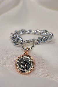 SHE Jewellery Silver Fortune Bracelet