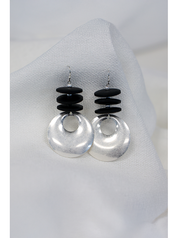 SHE Jewellery Sunkissed Disc Earrings