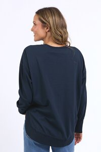 Foxwood Navy Farrah Long Sleeve