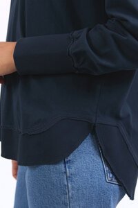 Foxwood Navy Farrah Long Sleeve