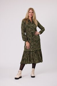 Democracy River Tiered Dress