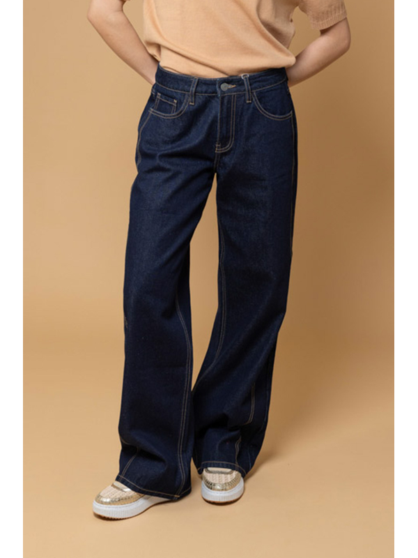 Honey Denim Ruby Wide Leg Jean