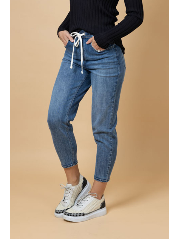 Honey Denim Lara Cropped Denim Jean
