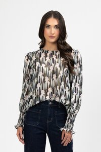 Leila + Luca Tulip Smudge Timely Top