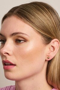 Tiger Tree Pixie Heart Studs