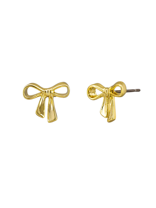 Tiger Tree Kippa Bow Earrings