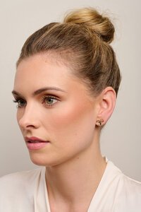 Tiger Tree Kippa Bow Earrings