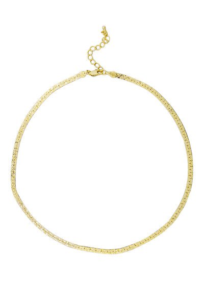 Tiger Tree Gold Crinkle Chain Necklace-gift-guide-Hello Cyril.