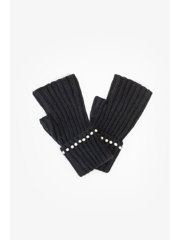 Antler Pearl Fingerless Gloves