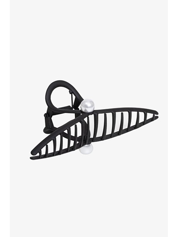 Antler Black + Pearl Claw Clip