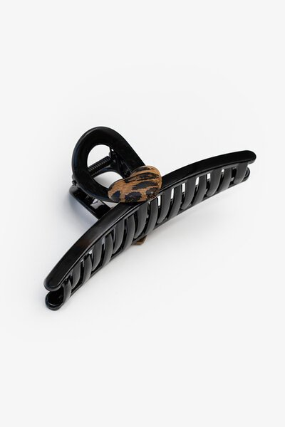 Antler Leopard Heart Claw Clip-gift-guide-Hello Cyril.