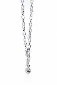 SHE Jewellery Halo Drop Necklace