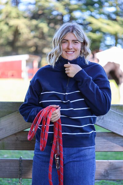 Foxwood Stripe College Crew-gift-guide-Hello Cyril.