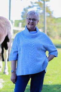 Memo Relaxed Cable Knit Jumper