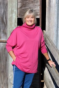 Foil Rib Detail Merino Jumper