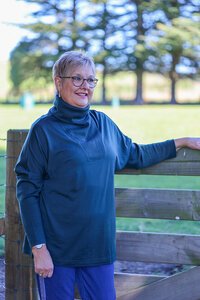 Foil Rib Detail Merino Jumper