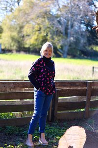 Foil Rib Detail Merino Jumper