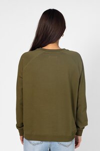 Stella + Gemma Classic Olive Mosaic Sweater