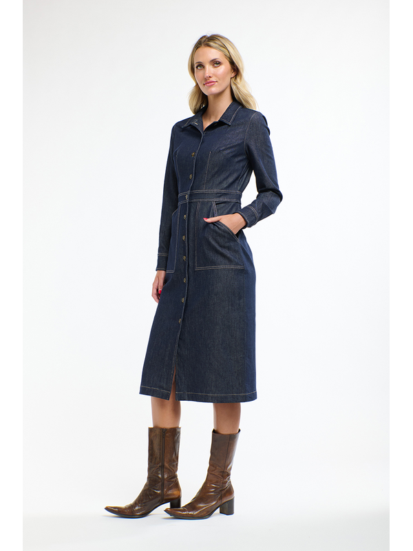 356 Days Sabrina Denim Dress