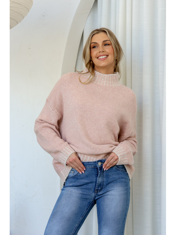 Miss Manlow Tilly Blanket Stitch Knit