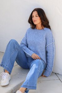 Miss Marlow Blanket Stitch Miley Knit