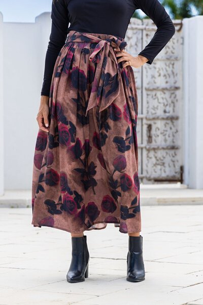 Joop & Gypsy Moody Nights Midi Skirt-hc-new-Hello Cyril.