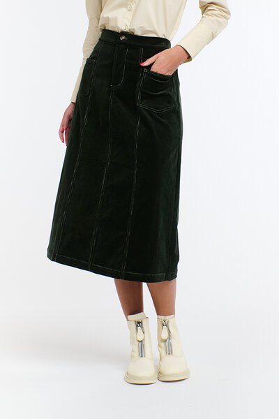 365 Days Bonnie Cord Skirt-hc-new-Hello Cyril.