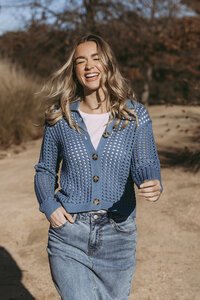 Foxwood Clover Knit Cardi