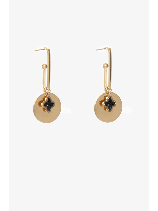 Antler Midnight Luck Earring