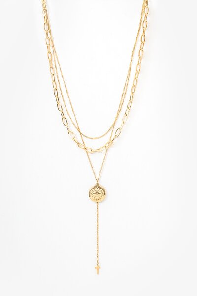 Antler Mystic Eye Layers Necklace-gift-guide-Hello Cyril.