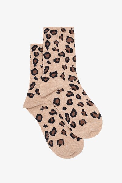 Antler Leopard Print Sock-gift-guide-Hello Cyril.