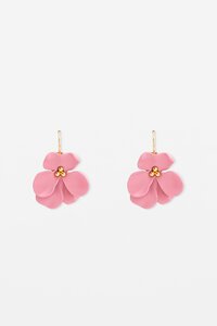 Stella + Gemma Flower With French Hook Earring