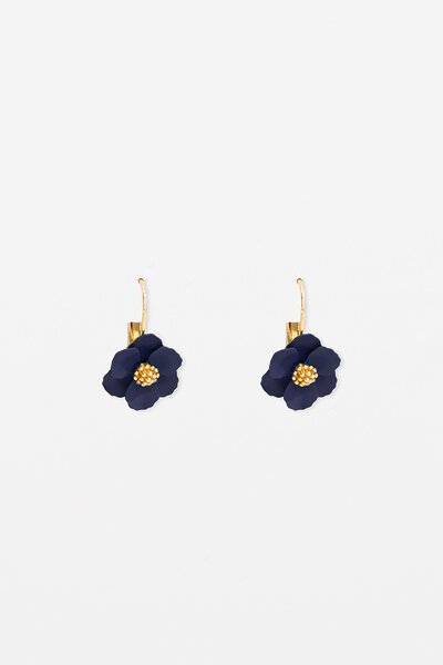 Stella + Gemma Mini Flower Earring With French Hook-gift-guide-Hello Cyril.