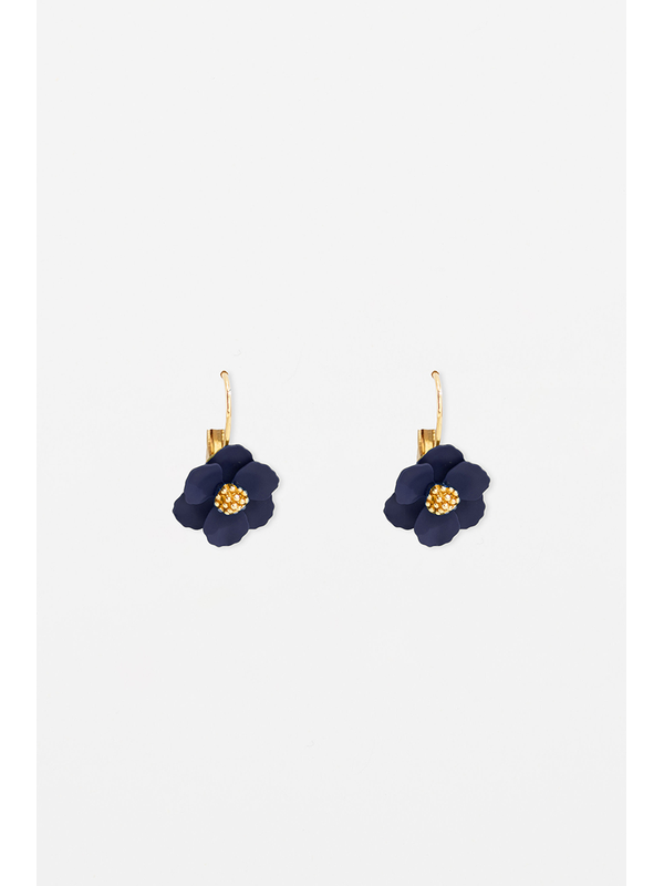Stella + Gemma Mini Flower Earring With French Hook