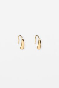 Stella + Gemma Gold Horse Shoe Hoop Earring