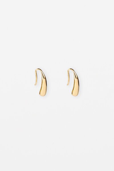 Stella + Gemma Gold Horse Shoe Hoop Earring-gift-guide-Hello Cyril.