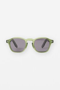 Stella + Gemma High Line Green Sunglasses