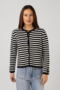 Stella + Gemma Henri Stripe Cardigan
