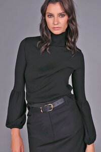 Storm Merino Roll Neck Sweater