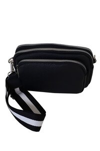 Archer House 3 Zip Pocket Cross Body Bag